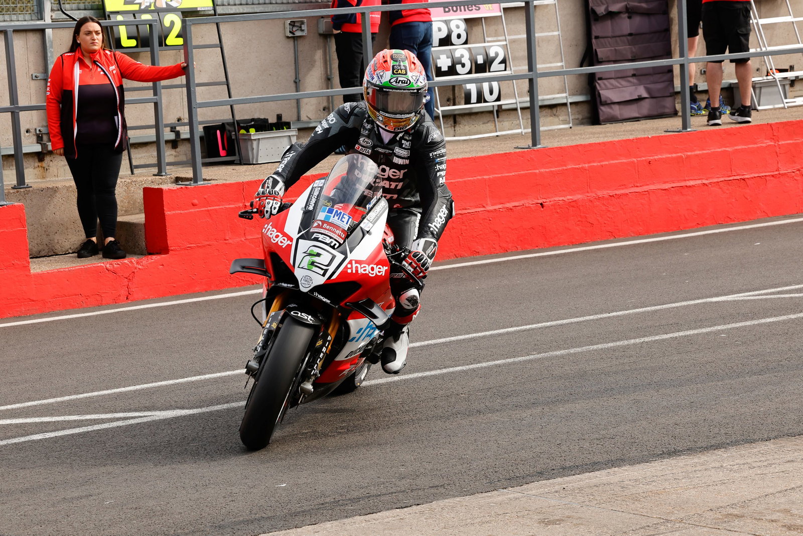 Glenn Irwin, Ducati, Donington Park, test, 2025, April 18